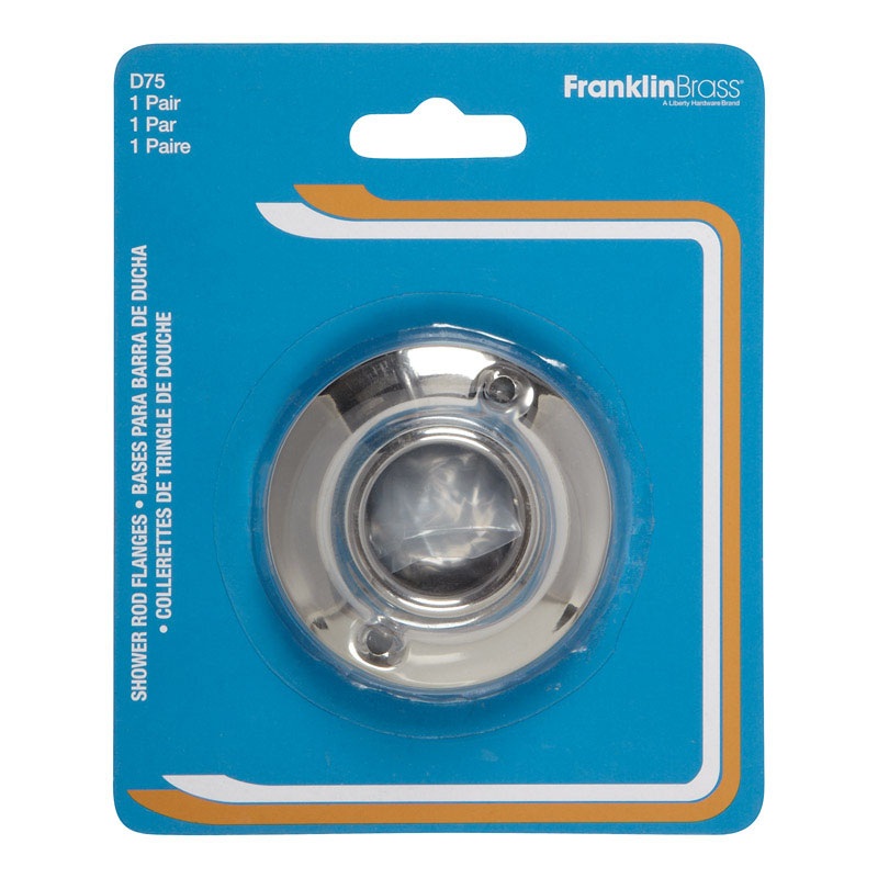 Bath Unlimited Shower Rod Holder Chrome