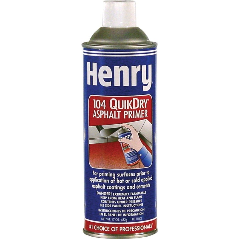 Henry HE104Q027 Spray Primer, Black, 17 oz Can, Liquid