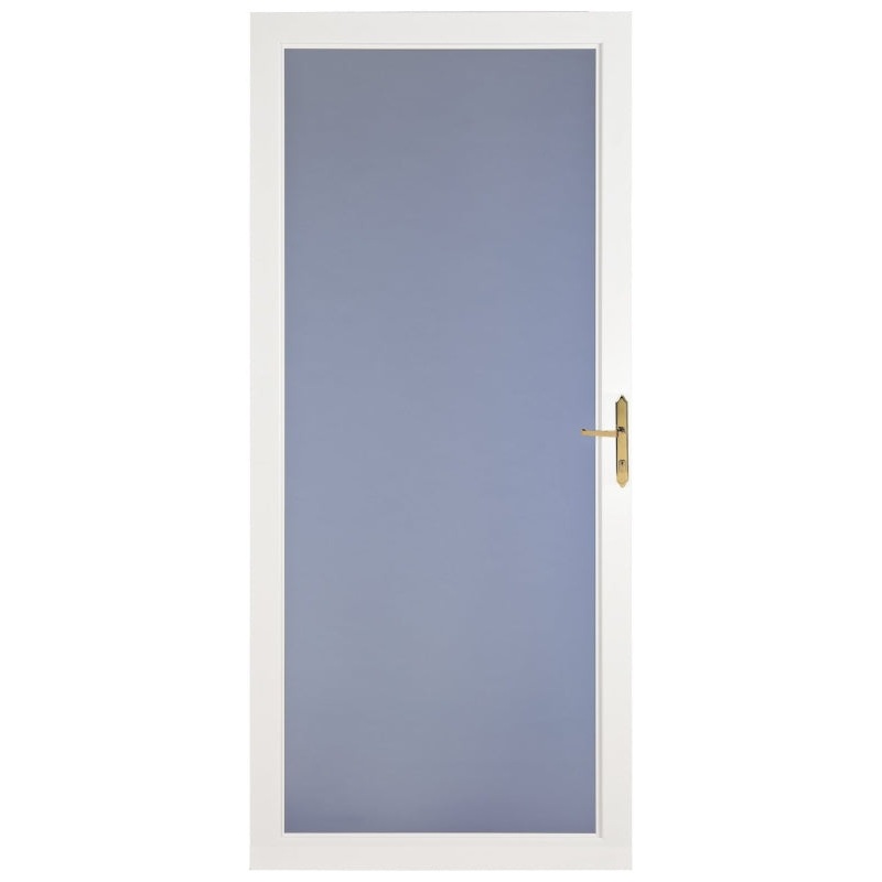 Larson 35017032 Storm Door, 36 in W, 81 in H, White