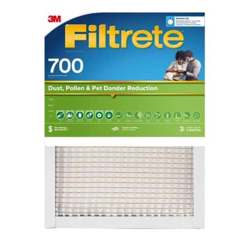 Filtrete 16 in. W X 25 in. H X 1 in. D Polypropylene 700 MPR Pleated Air Filter 1 pk