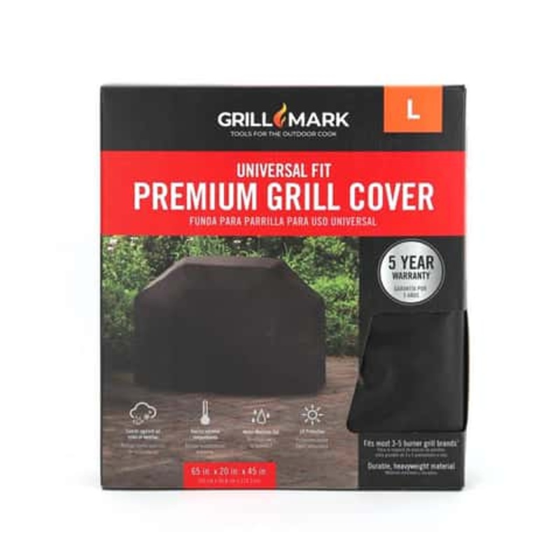 Grill Mark Universal Black Grill Cover 65 x 20 x 45
