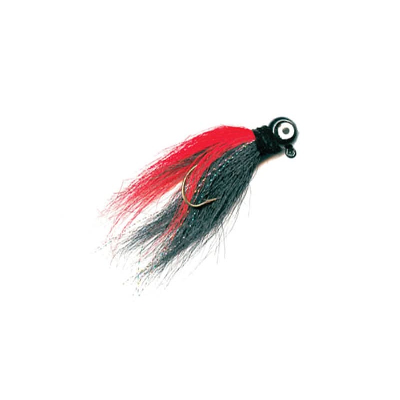 Mack’s Lure Rock Dancer Red/Black 3/8 Hair Jig