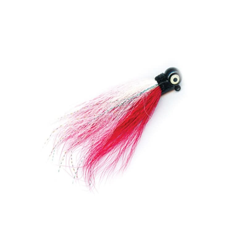 Mack’s Lure Rock Dancer Red/White 3/8 Hair Jig