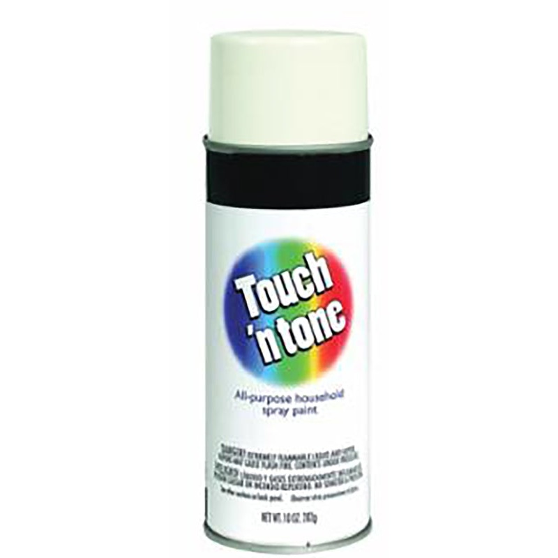 Touch ‘N Tone 55274830 Spray Paint, Gloss, White, 10 oz, Can