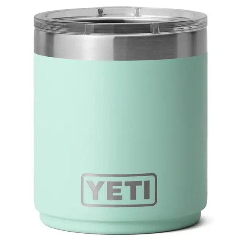 Yeti Rambler 10 Oz BPA Free Lowball 2.0 Tumbler w/ Magslider Lid – Seafoam