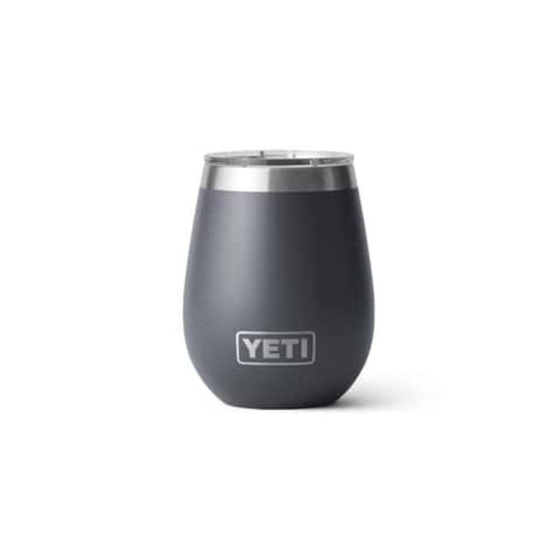 Yeti Rambler 10 Oz BPA Free Wine Tumbler w/ Magslider Lid – Charcoal