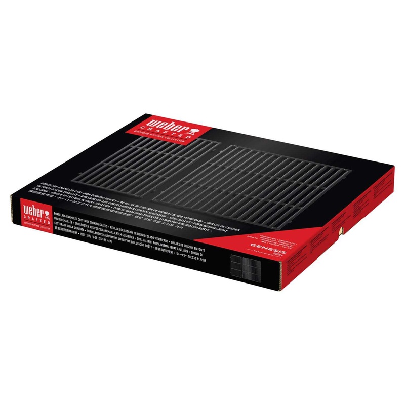 Weber Replacement Crafted PECI Genesis 300 Series Grill Grate 18.9 x 26.8 (2 Pack)