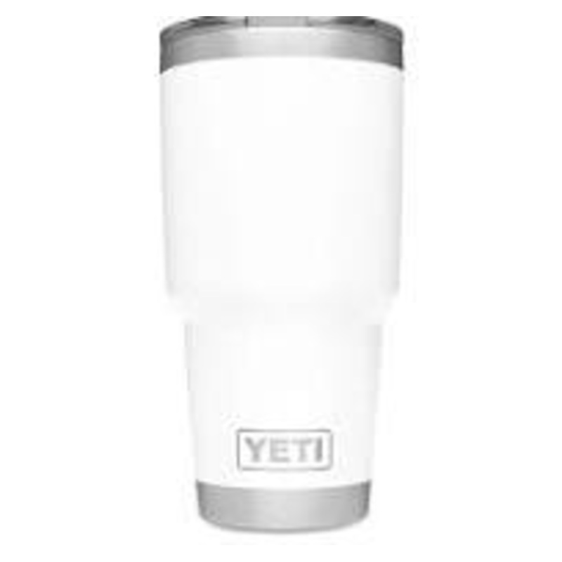 YETI Rambler 30 oz White BPA Free Tumbler with MagSlider Lid