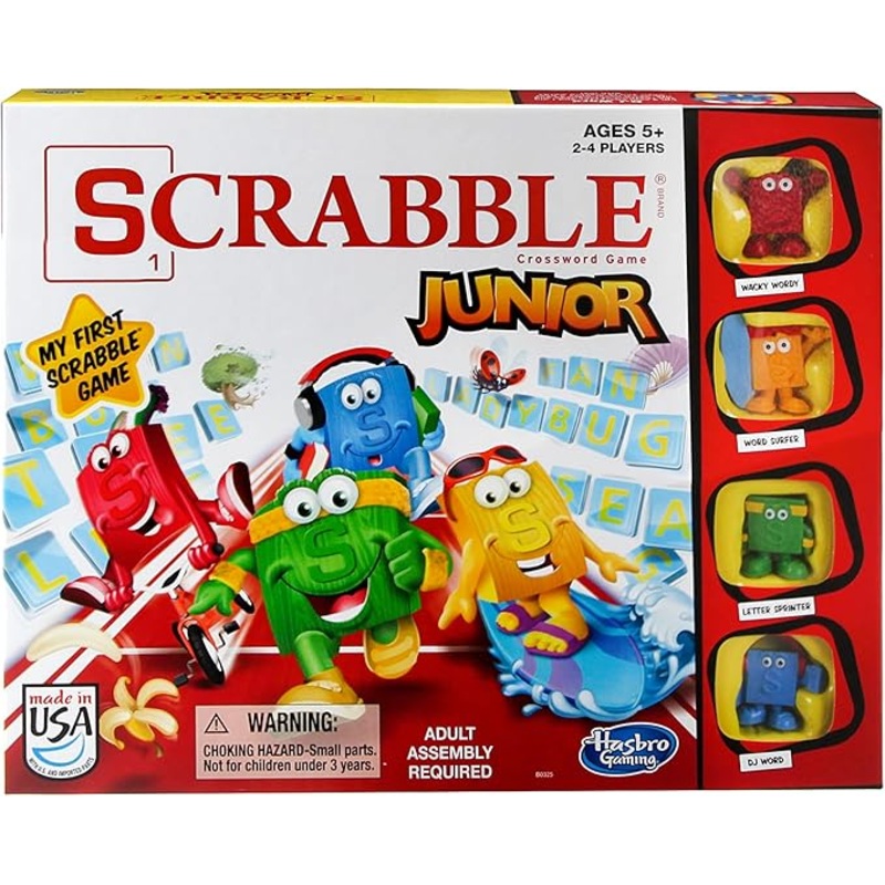 Hasbro Gaming Scrabble Junior Board Game
