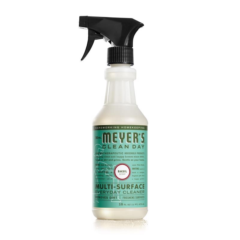 Mrs. Meyer’s Clean Day Basil Scent Concentrated Organic Multi-Surface Cleaner Liquid 16 oz