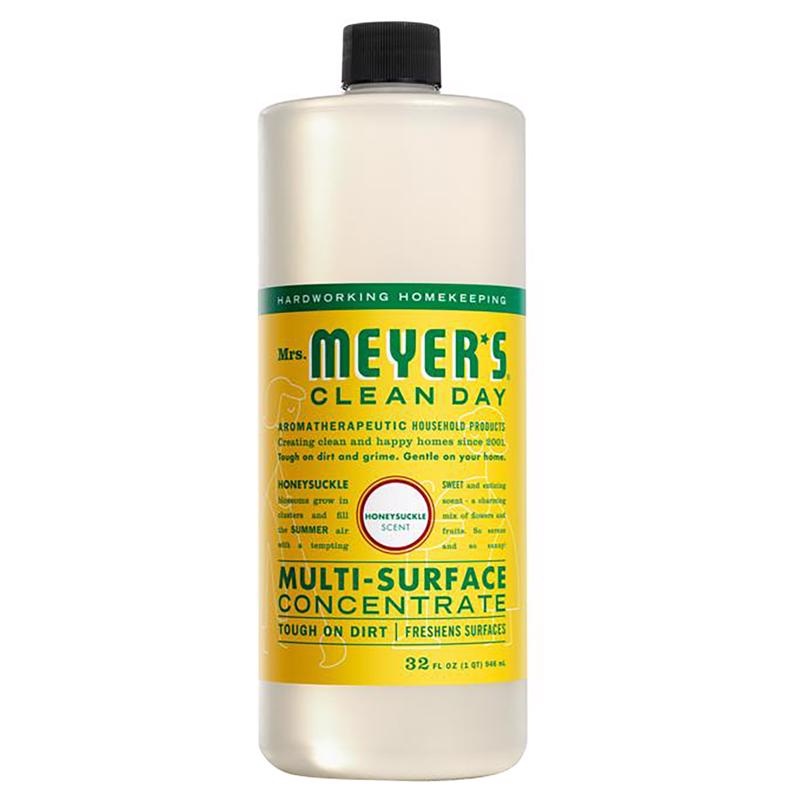 Mrs. Meyer’s Clean Day Honeysuckle Scent Concentrated Organic Multi-Surface Cleaner Liquid 32 oz