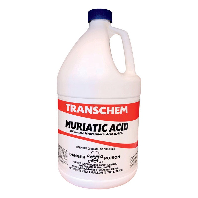 Transchem Muriatic Acid 1 gal Liquid
