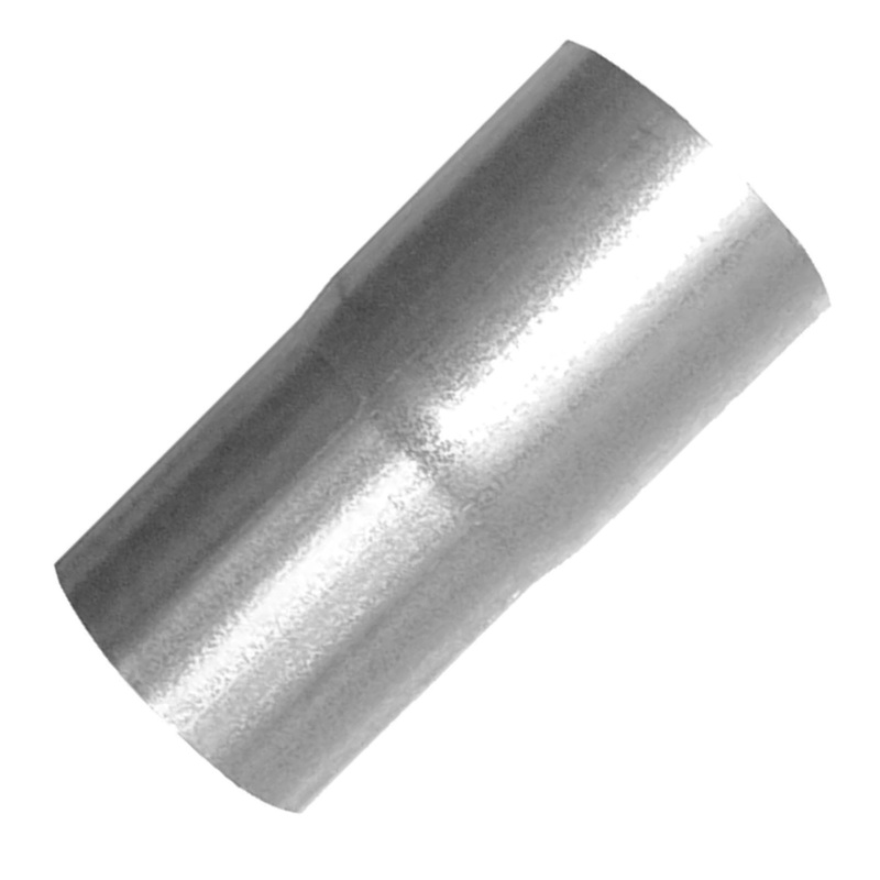 2 1/8 OD to 2 1/2 ID Universal Exhaust Component to Pipe Adapter Reducer