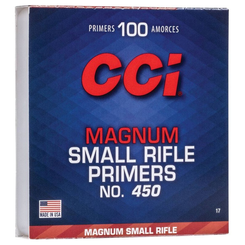 CCI Magnum Rifle Primer Small Rifle