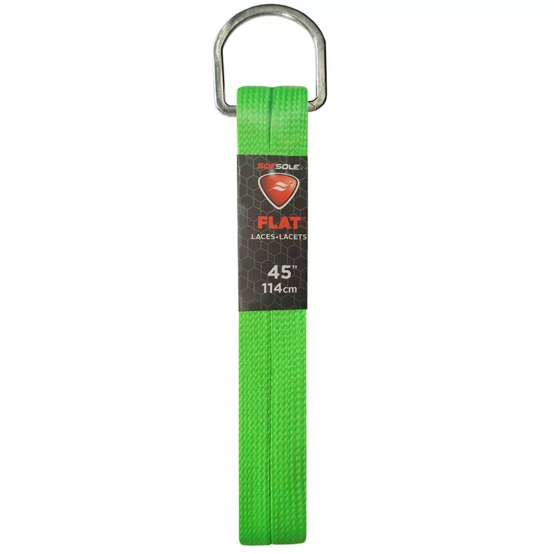 Sof Sole Athletic Flat Shoe Laces 45 Neon Green