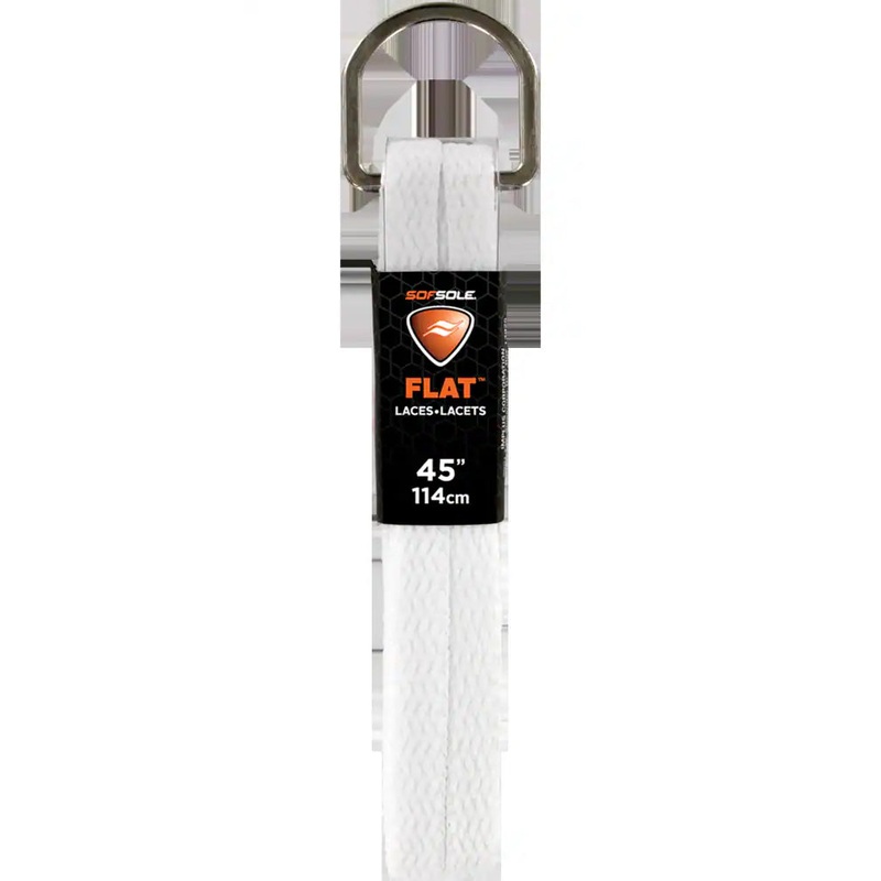 Sof Sole Athletic Flat Shoe Laces 45 White