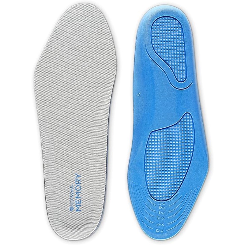 Sof Sole Men’s Memory Foam Comfort Shoe Insoles