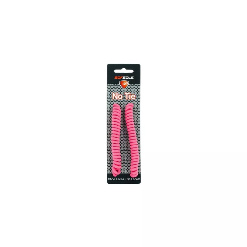 Sof Sole No Tie Shoe Laces – 27-45 – Neon Pink