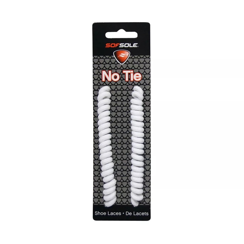 Sof Sole No Tie Shoe Laces – 27-45 – White