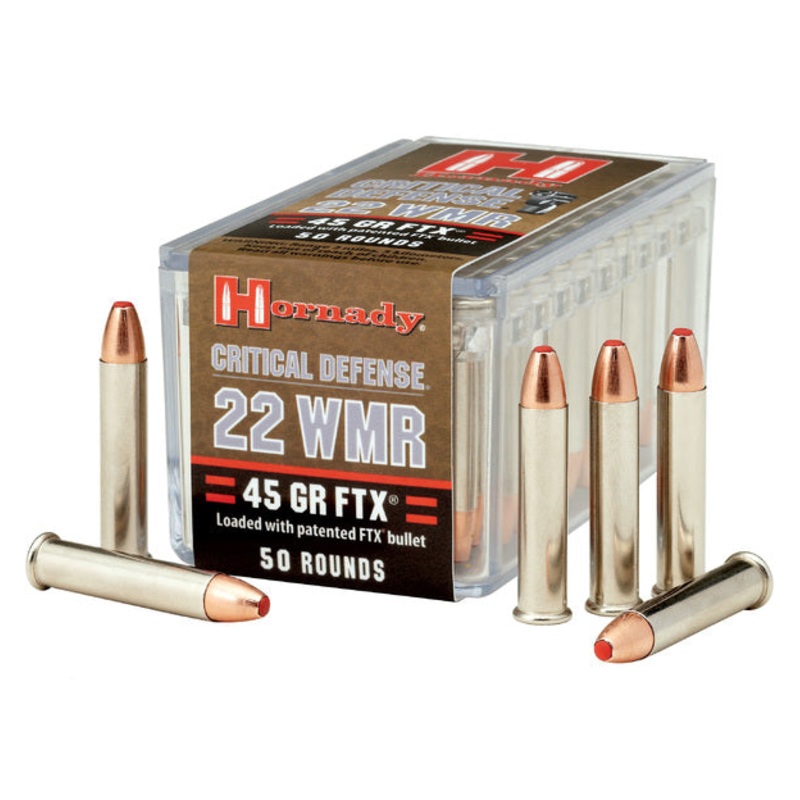 22 WMR 45 gr FTX Critical Defense