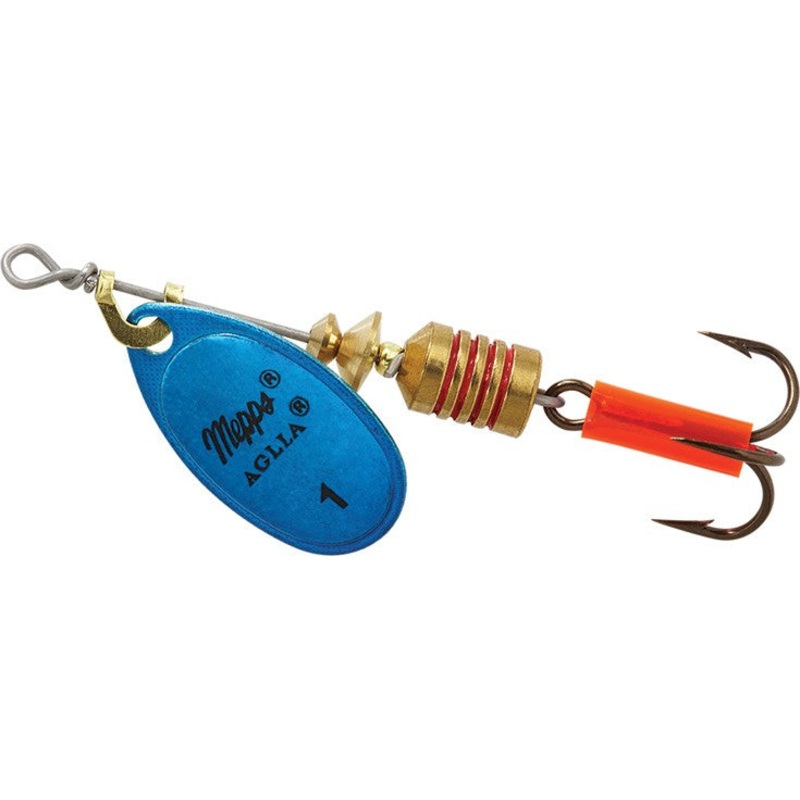 AGLIA 1/8OZ MEPPS BLUE PLATIUM
