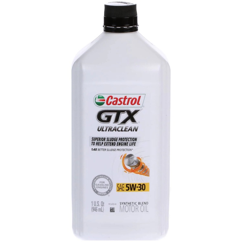 Castrol SAE 5W-30 GTX Motor Oil 1 Qt