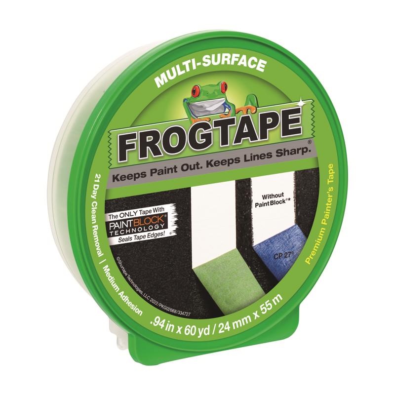 FrogTape 0.94 in. W X 60 yd L Green Medium Strength Painter’s Tape 1 pk