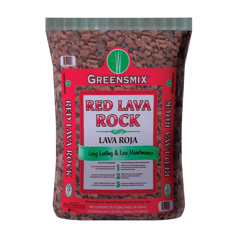 Greensmix Red Decorative Stone 0.5 cu ft 25 lb