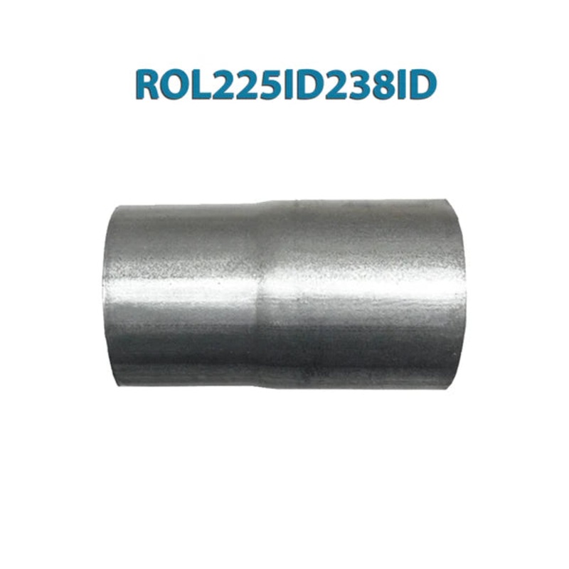 ROL225ID238ID 548549 2 1/4 ID to 2 3/8 ID Universal Exhaust Pipe to Pipe Adapter Reducer