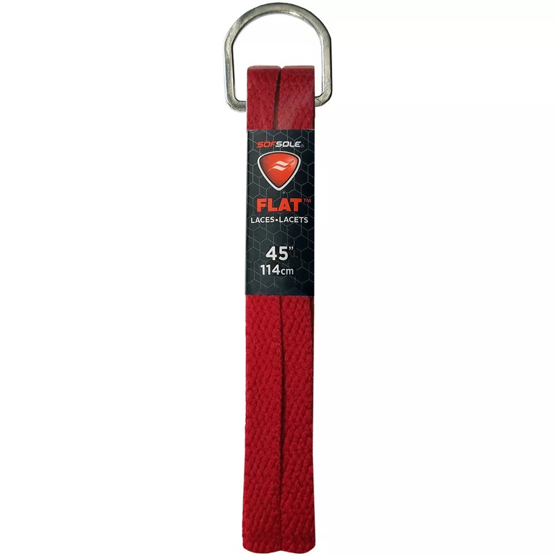 Sof Sole Athletic Flat Shoe Laces 45 Red
