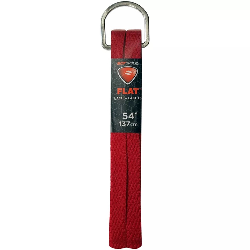 Sof Sole Athletic Flat Shoe Laces 54 Red