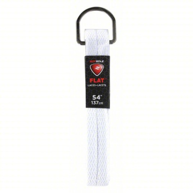 Sof Sole Athletic Flat Shoe Laces 54 White