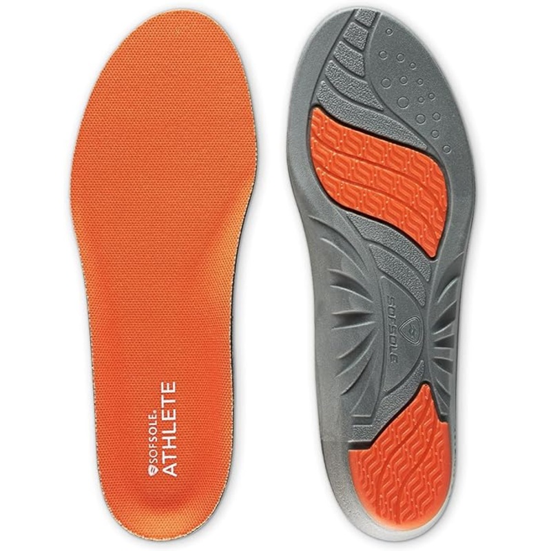Sof Sole Insoles Men’s ATHLETE Performance Full-Length Gel Shoe Insert