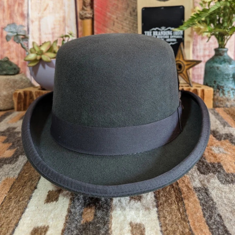 Wool Derby Hat Furlong by Scala Charcoal