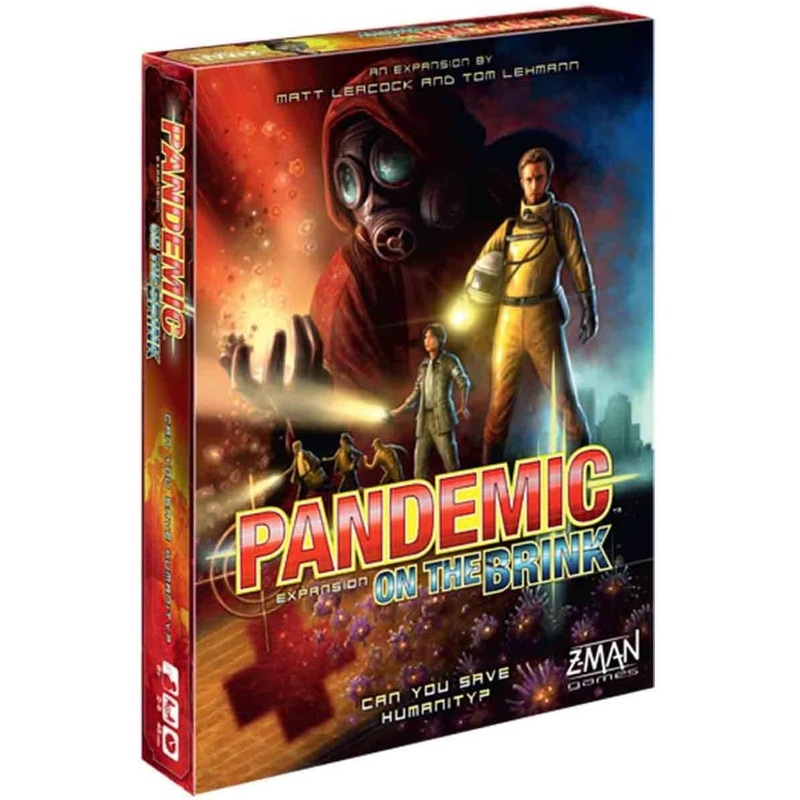 Z-Man Games Pandemic on the Brink Board Game EXPANSION – Face New Challenges and Save Humanity! Cooperative Strategy Game for Kids and Adults, Ages 8+, 2-5 Players, 45 Minute Playtime
