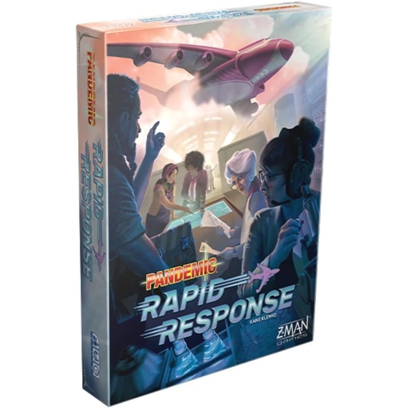 Z-Man Games Pandemic Rapid Response Board Game | Family Board Game | Board Game for Adults and Family | Cooperative Board Game | Ages 8+ | 2 to 4 players | Average Playtime 20 minutes