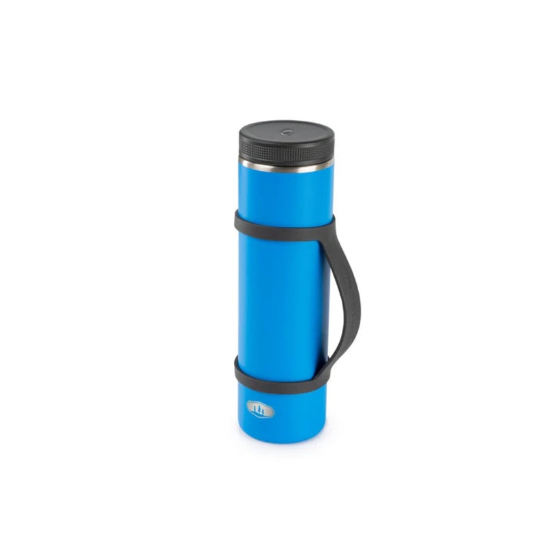 2 Can Cooler Stack Blue Aster