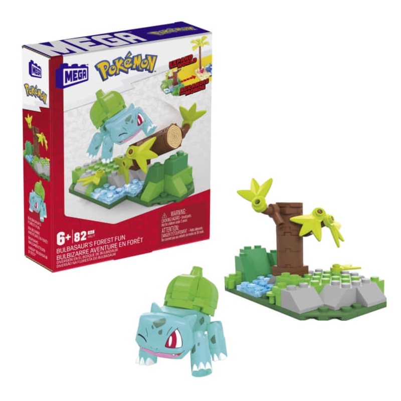 MEGA Pokmon Building Toy Kits With Poseable Action Figures And Environments For Kids