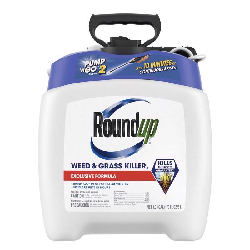 Roundup Pump ‘N Go Weed and Grass Killer RTU Liquid 1.33 gal