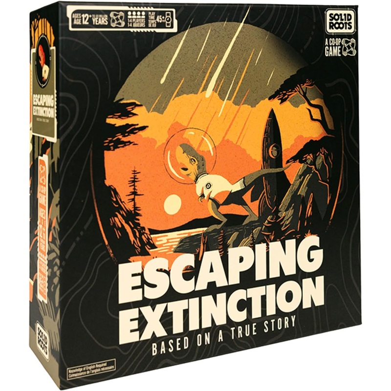 Spin Master Games, SolidRoots Escaping Extinction, Cooperative Strategy Board Game from The Makers of Mind The Gap, for Kids & Family, 1-4 Players, for Ages 12 & Up
