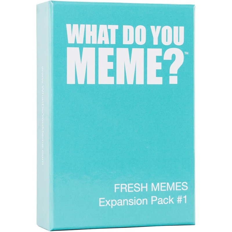 WHAT DO YOU MEME? Fresh Memes #1 Expansion Pack Designed to be Added to Core Game