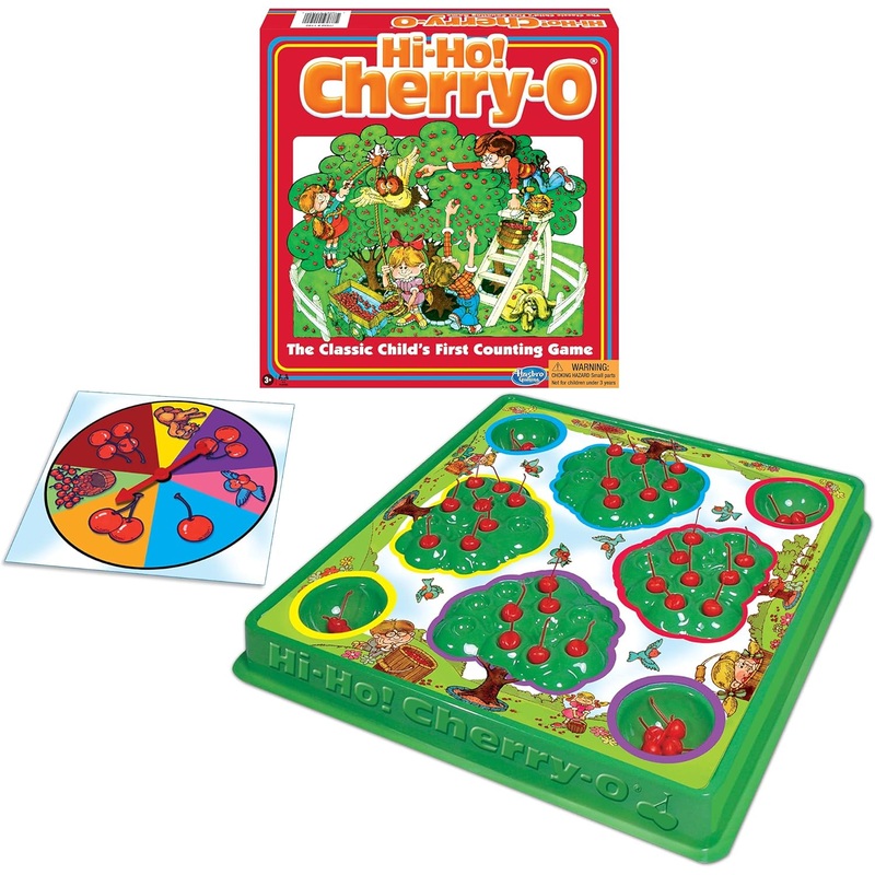 Winning Moves HI-Ho Cherry-O Games USA, The Classic Child’s First Counting Game, for 2 to 4 Players, Ages 3+
