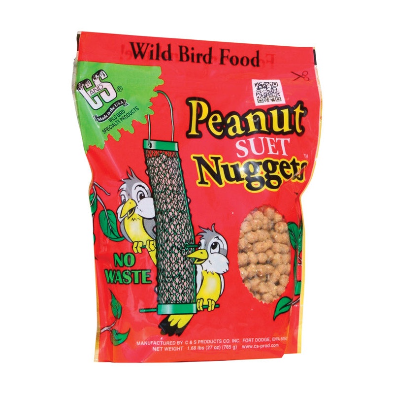 C&S Wild Finch Corn Suet Nuggets 27 oz