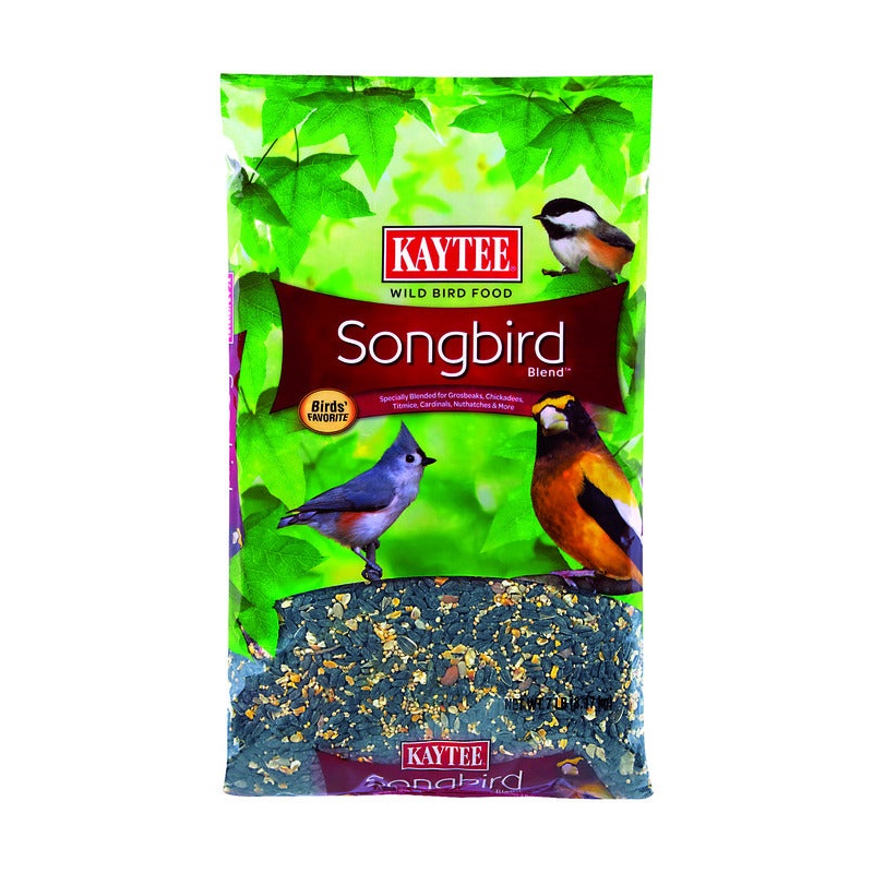 Kaytee Songbird Blend Songbird Black Oil Sunflower Seed Wild Bird Food 7 lb