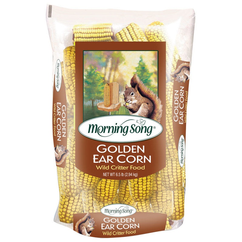Morning Song Golden Ear Corn Wildlife Corn Squirrel and Critter Food 6.5 lb