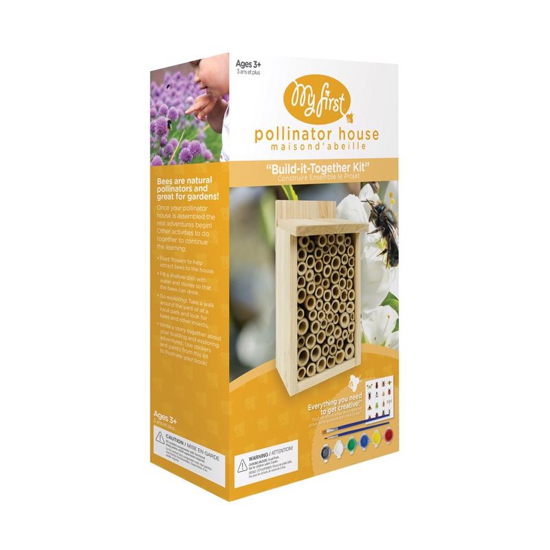 Nature’s Way My First 7.5 in. H X 4.53 in. W X 4.1 in. L Wood Insect House
