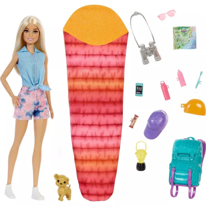 Barbie Doll And Accessories, It Takes Two Malibu Camping Doll And 10+ Pieces