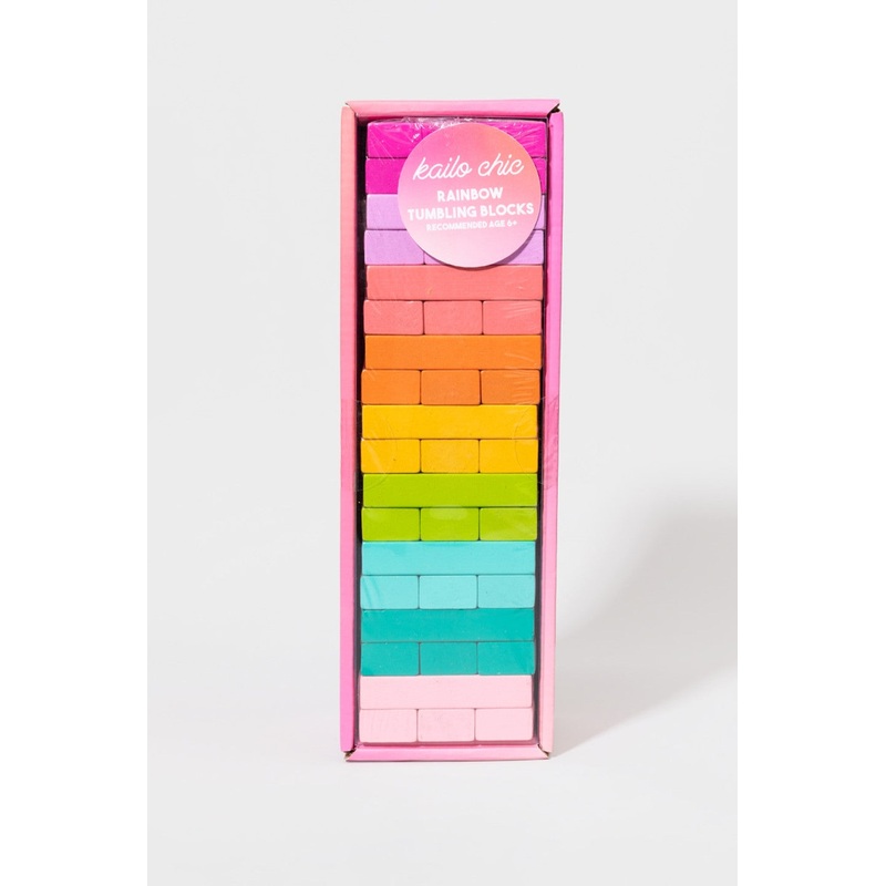 Kailo Chic Rainbow Tumbling Blocks