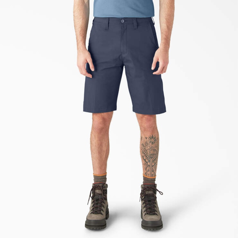 Dickies FLEX Cooling Regular Fit Utility Shorts, 11 Waist 30