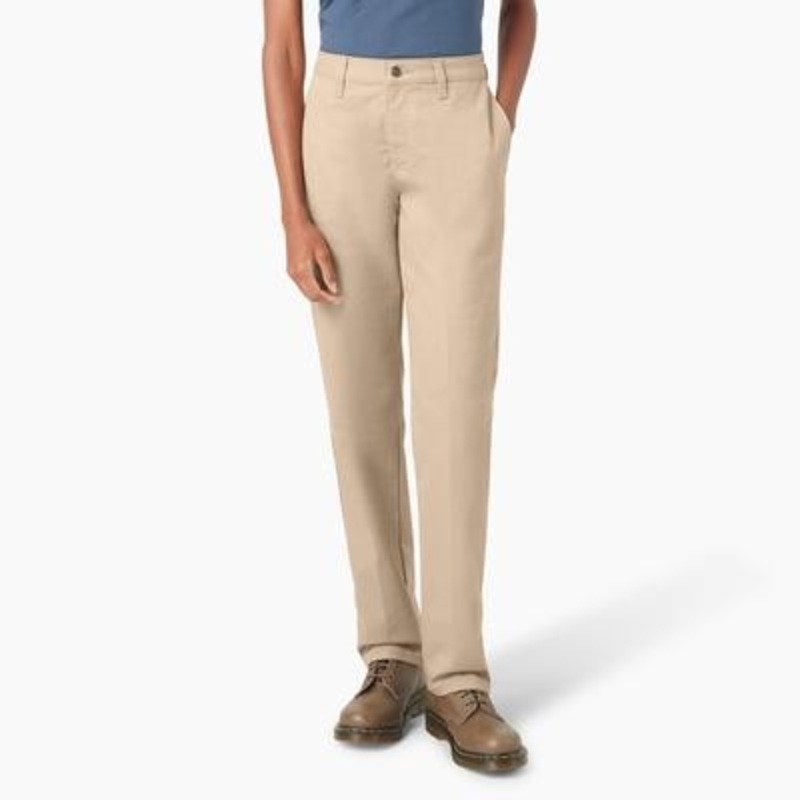 Dickies Women’s Super Flex Straight Leg Work Pants (Desert Sand) Size 32